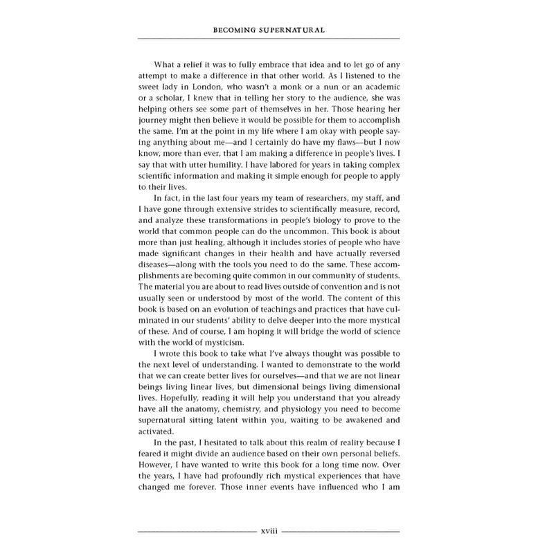 Becoming Supernatural: How common people are doing the uncommon™