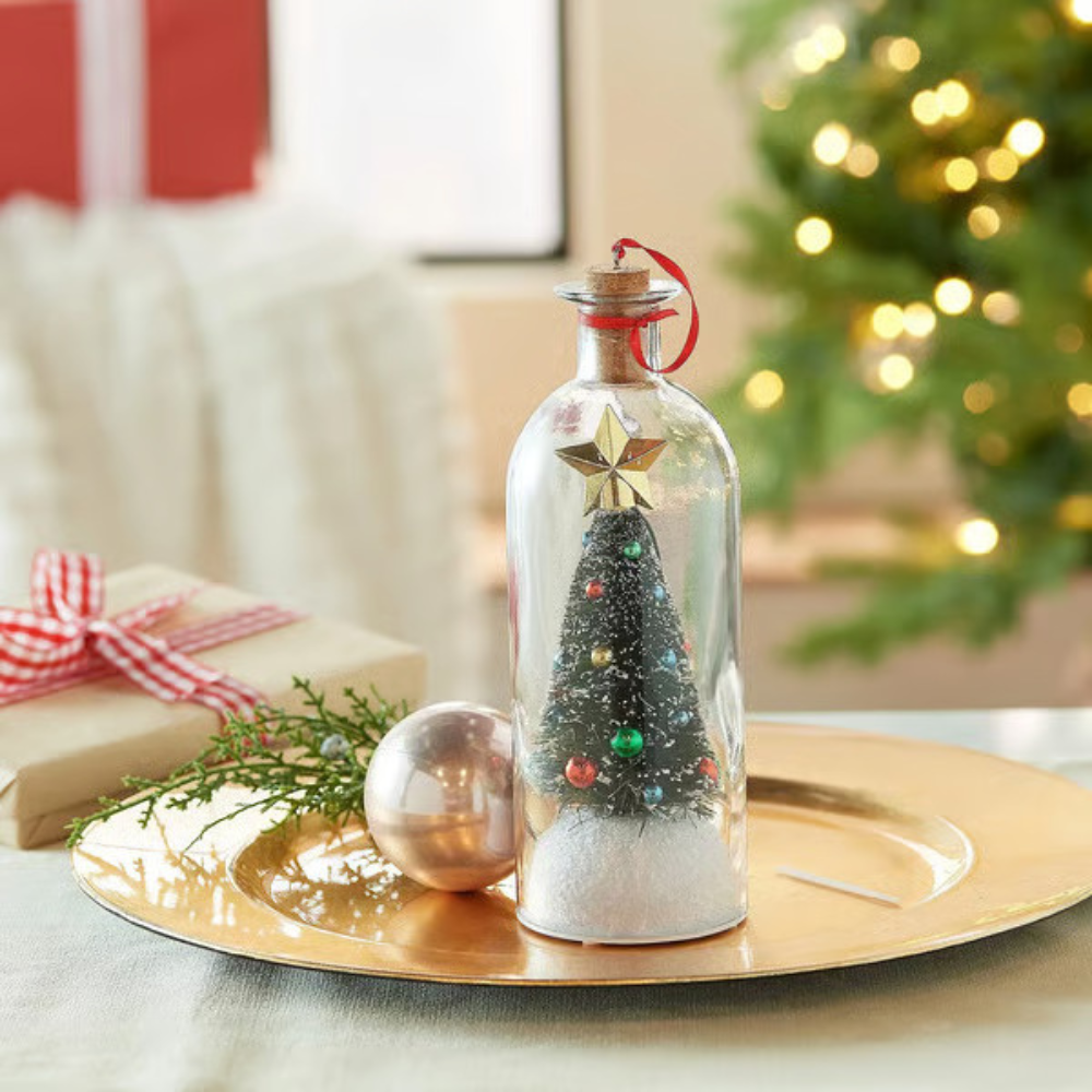 Recordable Message In a Bottle Ornament