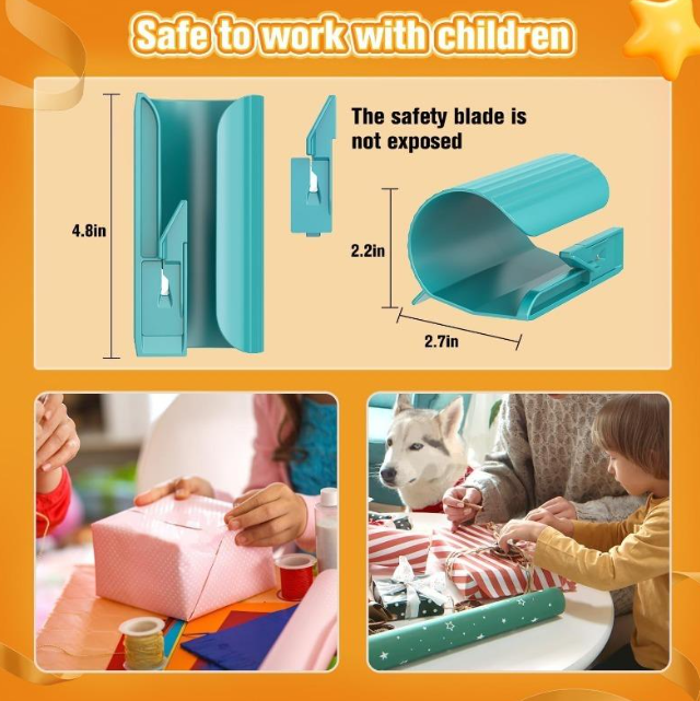 GiftGlider™ Precision Wrapping Paper Cutter