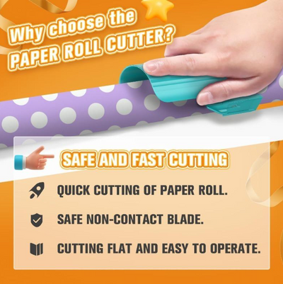 GiftGlider™ Precision Wrapping Paper Cutter