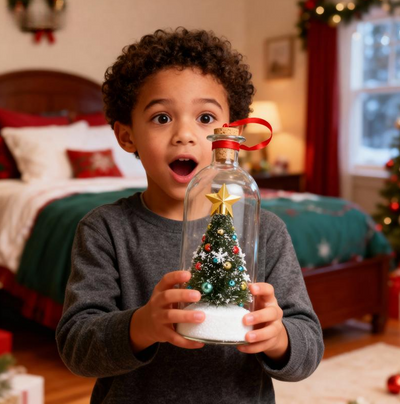 Recordable Message In a Bottle Ornament